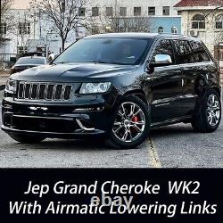 Pour 2011-21 WK2 Jeep Grand Cherokee avec le kit de suspension pneumatique Air Ride et les liens de réduction de hauteur