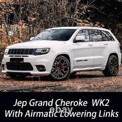 Pour 2011-21 WK2 Jeep Grand Cherokee avec le kit de suspension pneumatique Air Ride et les liens de réduction de hauteur